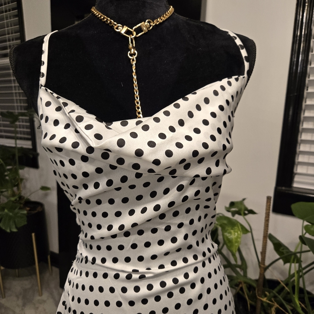 Chic Polka Dot Dress